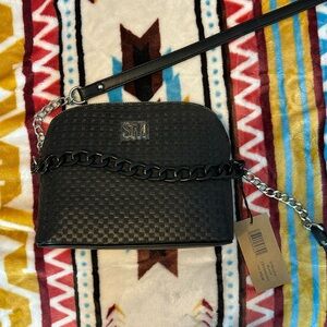 Steve Madden black crossbody. Original price $78